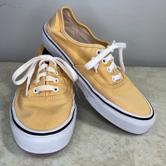 Vans Shoes - Vans Basic Buttery Yellow Sneaker M5.5/W7